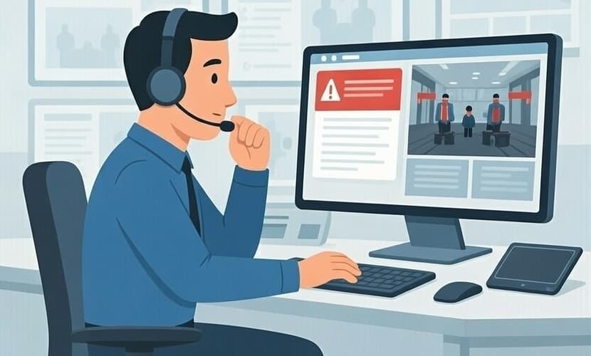 Security monitoring center