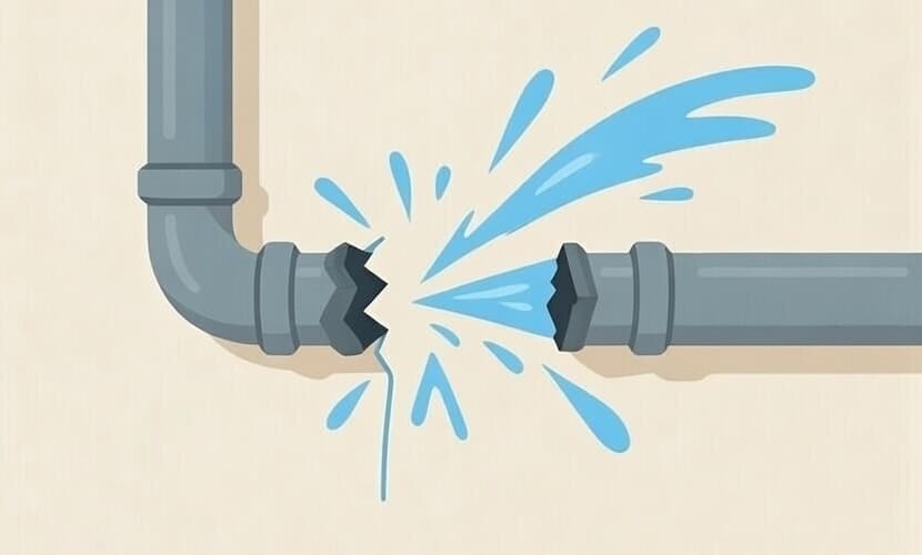 Water leak detection